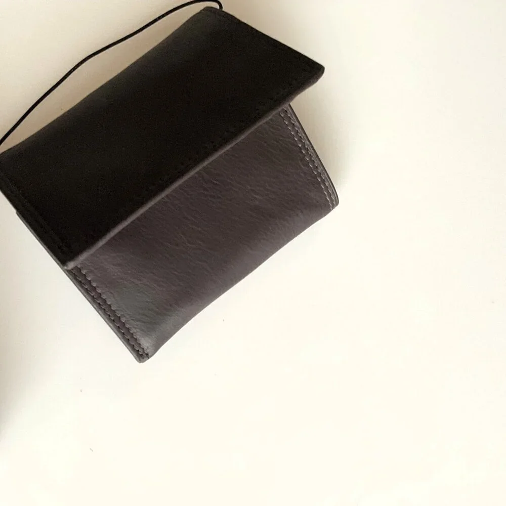 ROLFS GENIUNE LEATHER TRI FOLD WALLET BROWN